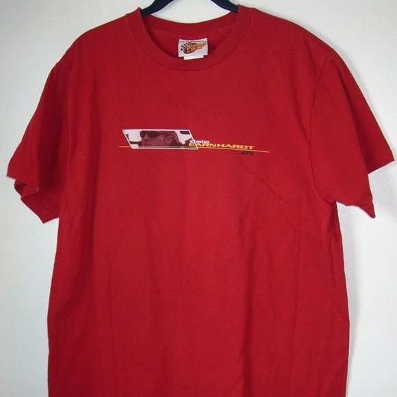 Men's T-Shirt,Dale Earnhardt Jr.,Size L,Red - Picture 1 of 6